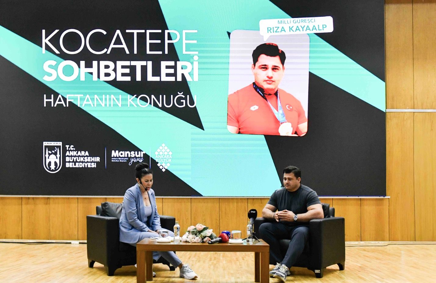 RIZA KAYAALP KOCATEPE SOHBETLERİ’NDE BAŞKENTLİLERLE BULUŞTU