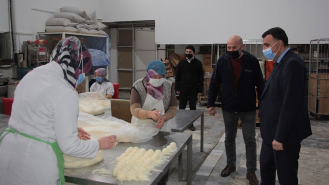 Beypazarı Kaymakamı Erdoğan, İşletme Ziyaretlerine Devam Ediyor