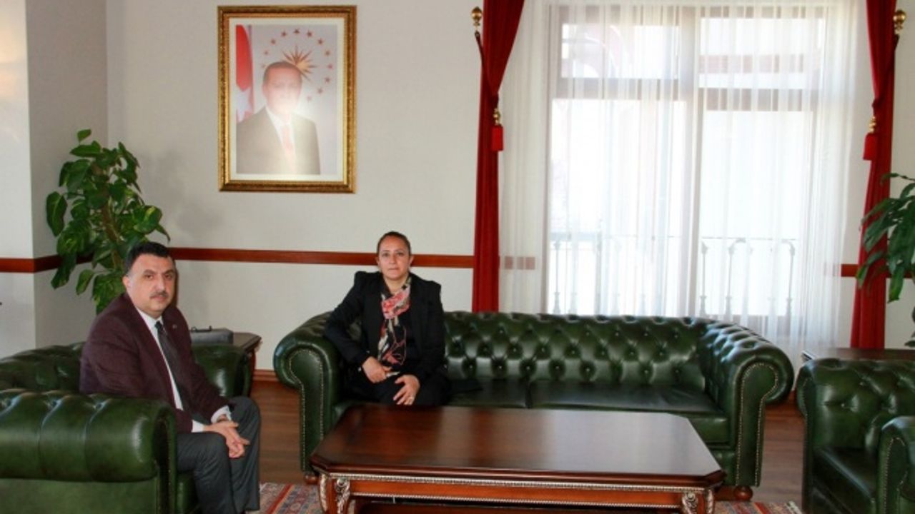Kaymakam Oktay Erdoğan'a Hayırlı Olsun Ziyareti