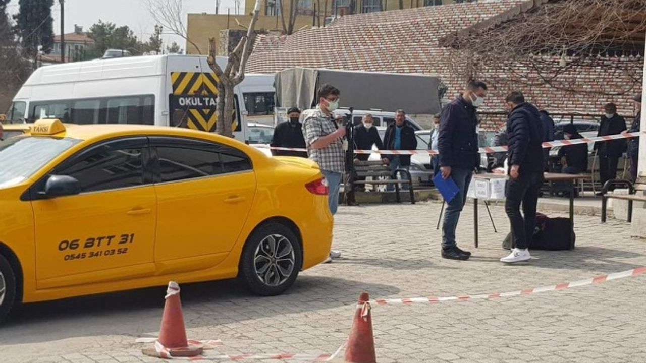 Beypazarı'ndaki Ticari Araç Şoförleri Sınavdan Geçiyor