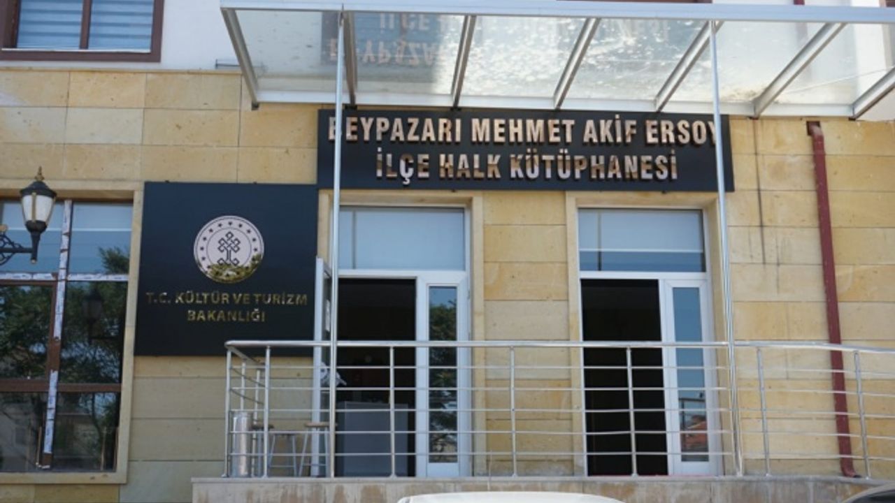 Beypazarı Halk Kütüphanesi Yeni Binasına Taşındı