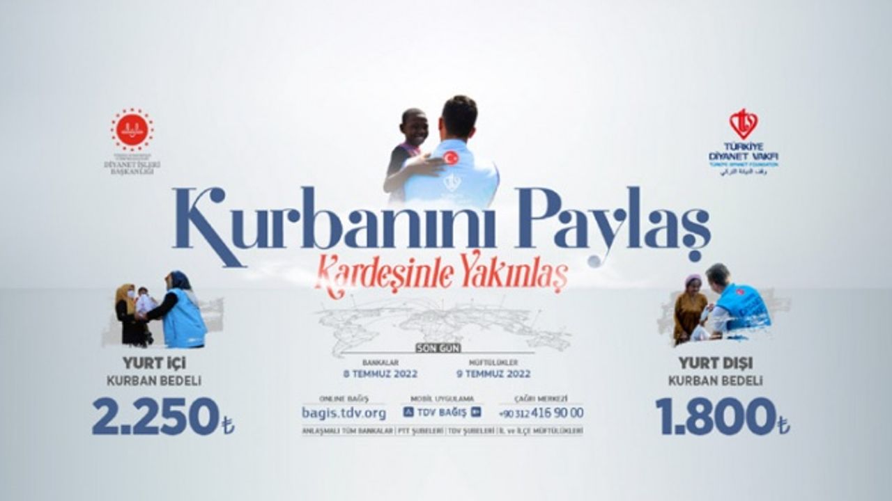 Beypazarı Müftülüğü; ‘’Kurbanını Paylaş, Kardeşinle Yakınlaş’’