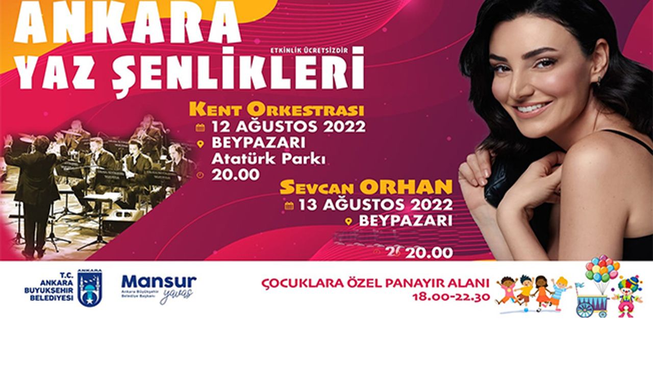 ABB Yaz Şenlikleri Beypazarı’nda Başlıyor