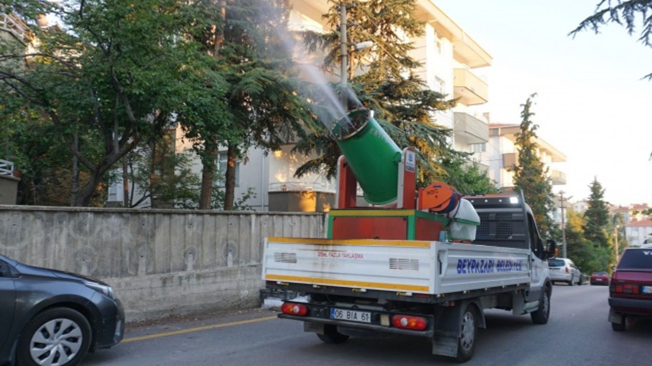 Beypazarı’nda Haşere ile Mücadele Sürüyor