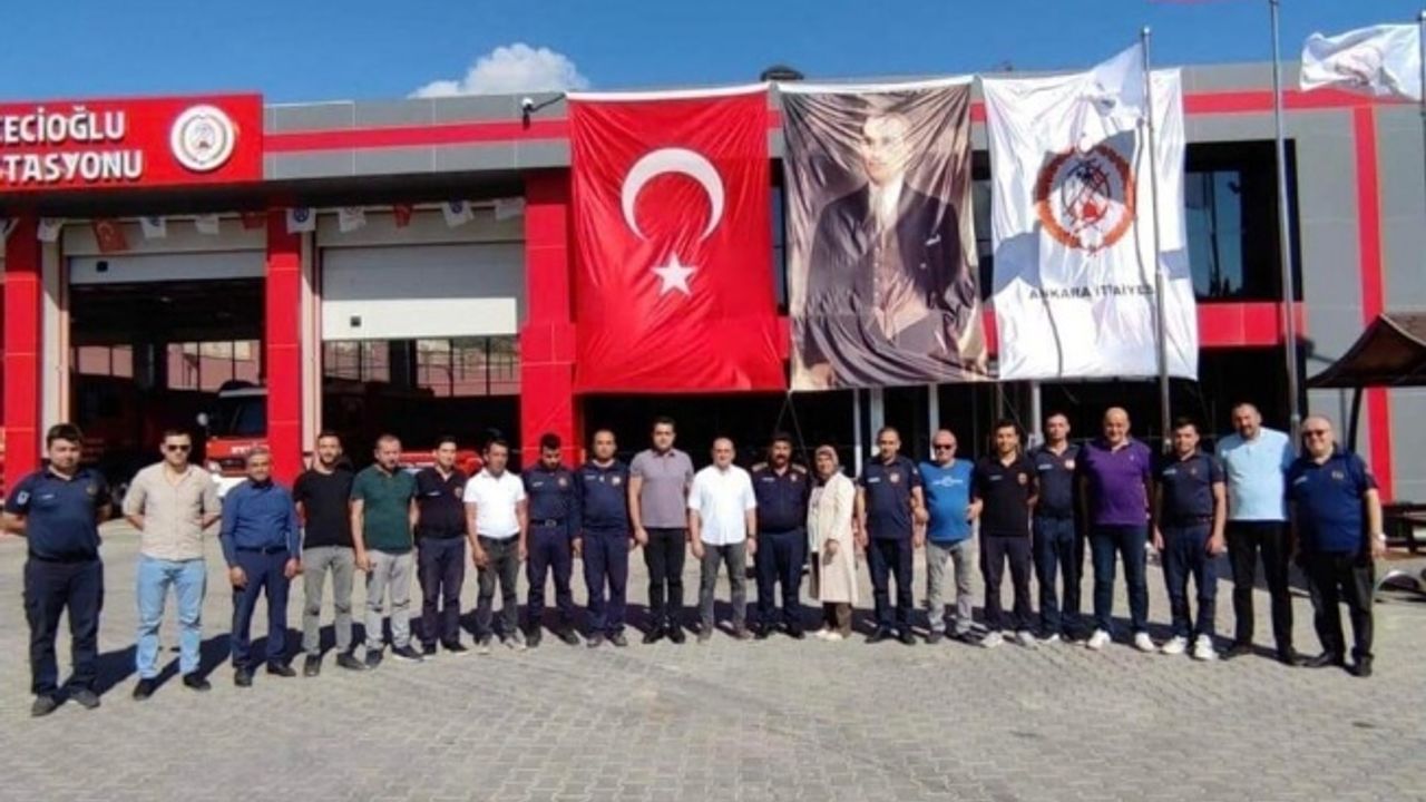 İYİ Parti Beypazarı'ndan İtfaiyecilik Haftası Kutlaması