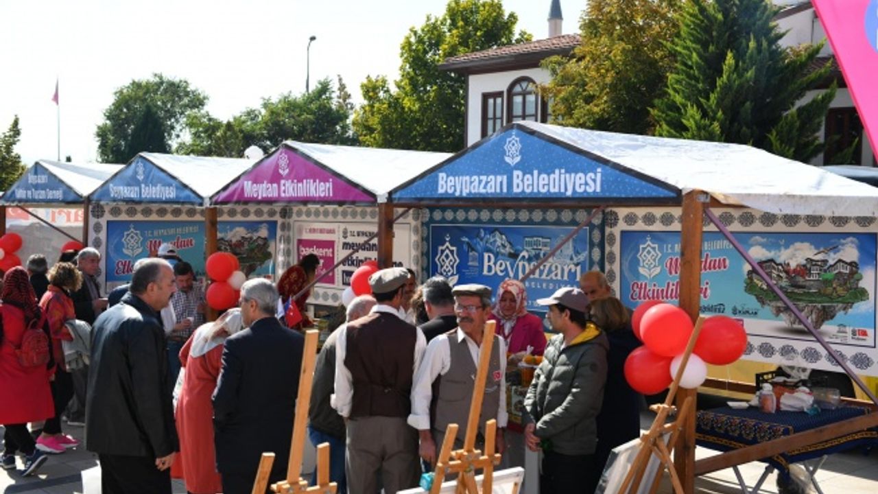 Beypazarı, Başkent Kültür Yolu Festivali’nde Tanıtıldı