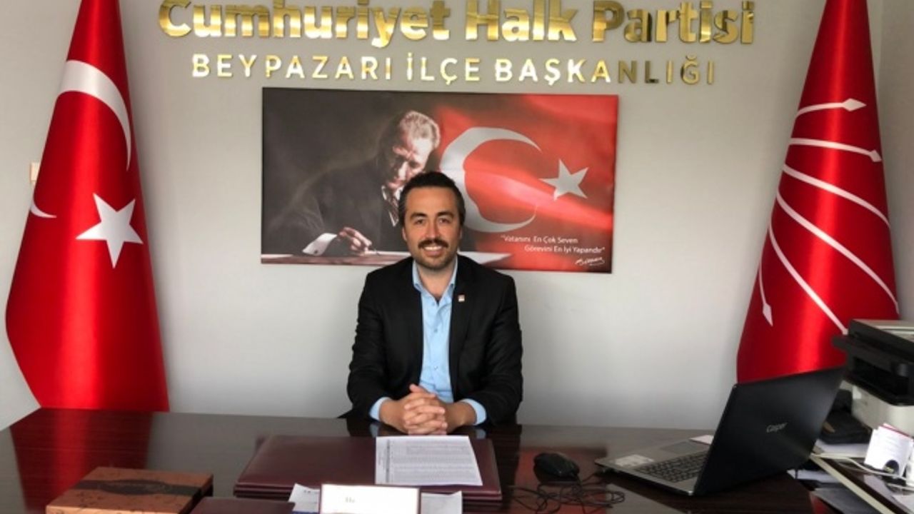 Beypazarı CHP İlçe Başkanı Hasan Kostak’tan Açıklama