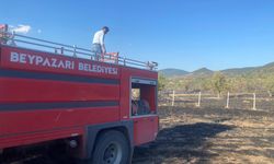 Bolu ili Kıbrıscık İlçesi Köseler Köyü'nde Çıkan Otlak Yangınına Hızlı Müdahale