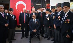 MANSUR YAVAŞ GAZİ VE ŞEHİT YAKINLARIYLA BULUŞTU