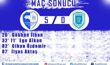 Mavi Şimşeklerden Farklı Galibiyet