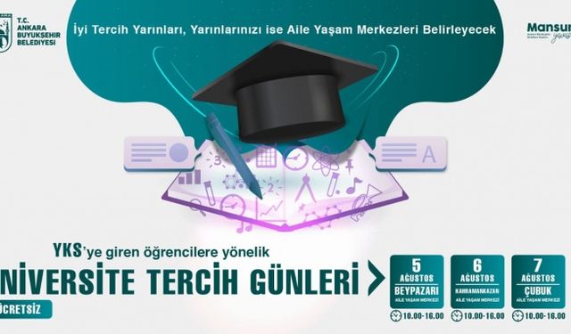 ABB Beypazarı Aile Yaşam Merkezi’nde Tercih Günleri