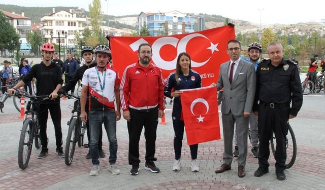 Öğrenciler 29 Ekim Cumhuriyet Bayramı İçin Pedal Çevirdi