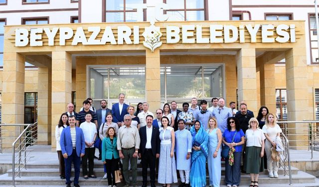 Beypazarı Uluslararası Diplomatik Ziyaretçileri Ağırladı