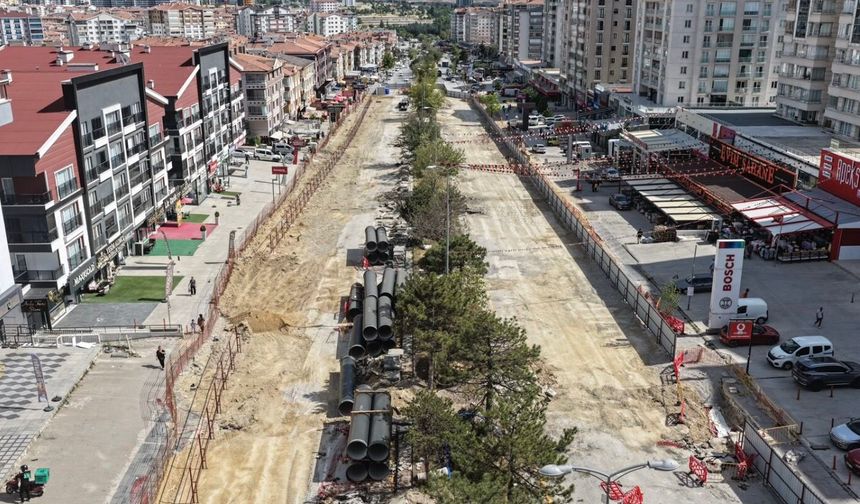 DİKİMEVİ-NATOYOLU HATTI TÜM HIZIYLA İLERLİYOR